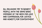 Be Honest Typeface, a Font by Seemly Fonts (Thumbnail 3 of 4)