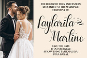 Laylarita Script LS, a Script Font by GranzCreative (Thumbnail 7 of 21)