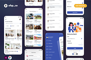 Minimo | Real Estate App UI Kit, an App Template by Ofspace Digital Agency (Thumbnail 2 of 7)