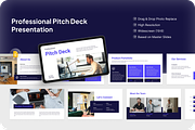 Professional Pitch Deck GoogleSlide, a Presentation Template by Annora Studio (Thumbnail 1 of 5)