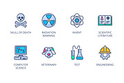 96 Science icons, an Outline Icon by vectorstank (Thumbnail 11 of 14)