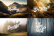 Goldeye Type, a Script Font by Liviu (Thumbnail 5 of 5)