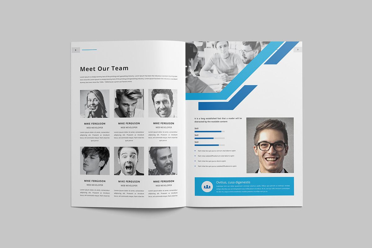 Company Profile, a Brochure Template by Tanber Hossen (Photo 8 of 14)