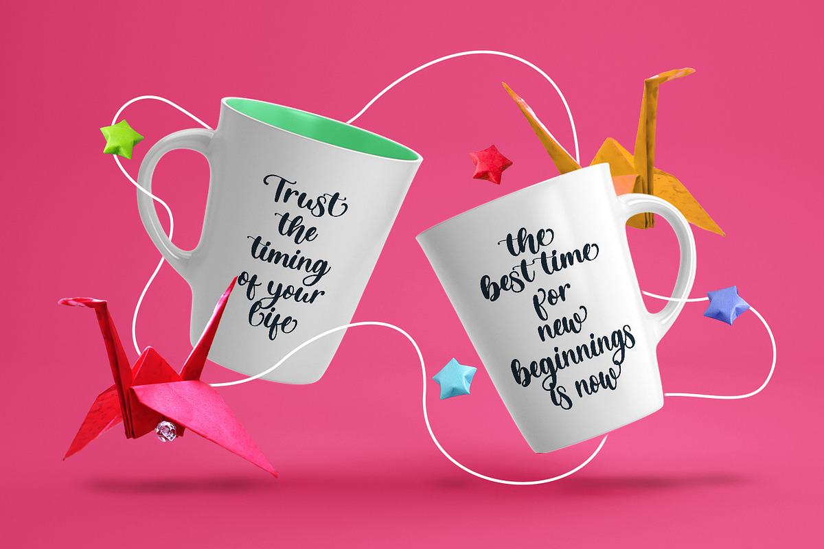 Bellachia - A Craft Font, a Font by Almarkhatype (Photo 6 of 10)