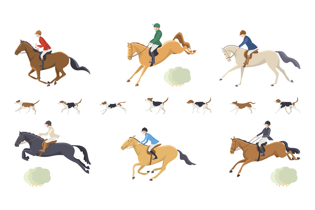 Horse riding in nature, an Animal Illustration by Naurider (Photo 2 of 2)