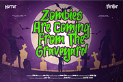 Rotten Spirits - Layered Horror Font, a Handwritten Font by agnyhasyastudio (Thumbnail 12 of 15)