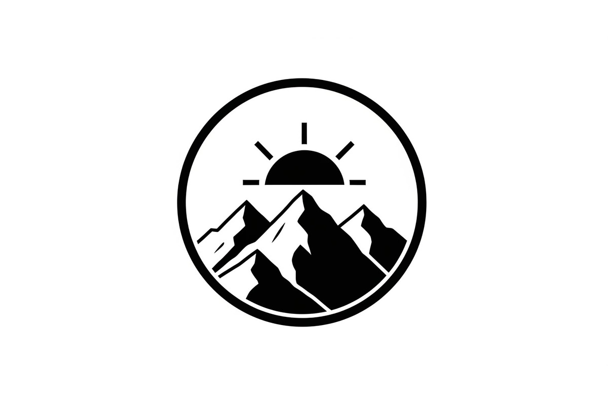 Mountain Sunrise Circle Bundle, an Illustration by Designs_River (Photo 21 of 31)