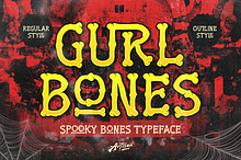 Gurl Bones - Spooky Bone Display
