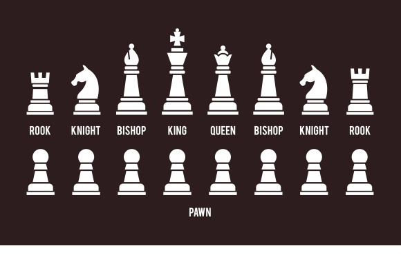 Complete Set Of Chess Pieces