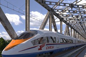 Hi-speed Train Sapsan Siemens Velaro