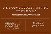 Balleya Vintage Script Font, a Script Font by RantautypeStudio (Thumbnail 16 of 17)