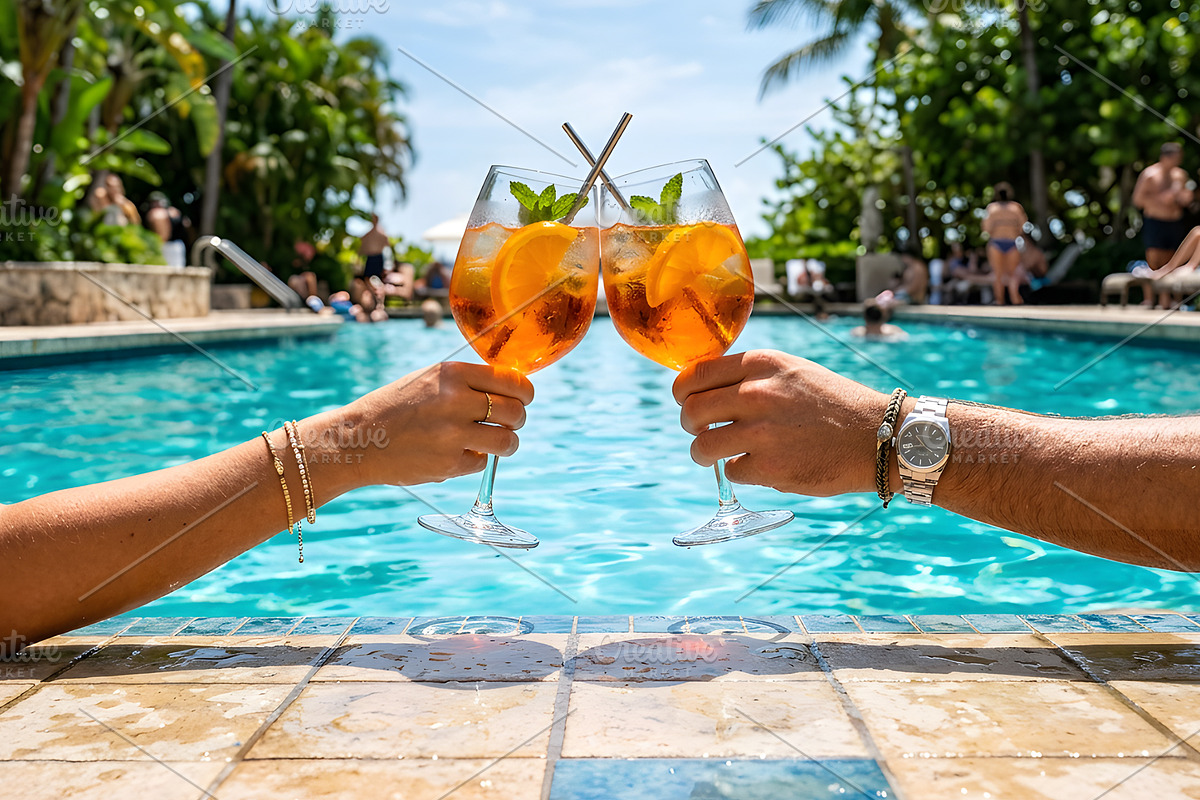 Arms Extended in Summer Pool, a Holiday Photo by nandinigraphics (Photo 1 of 3)