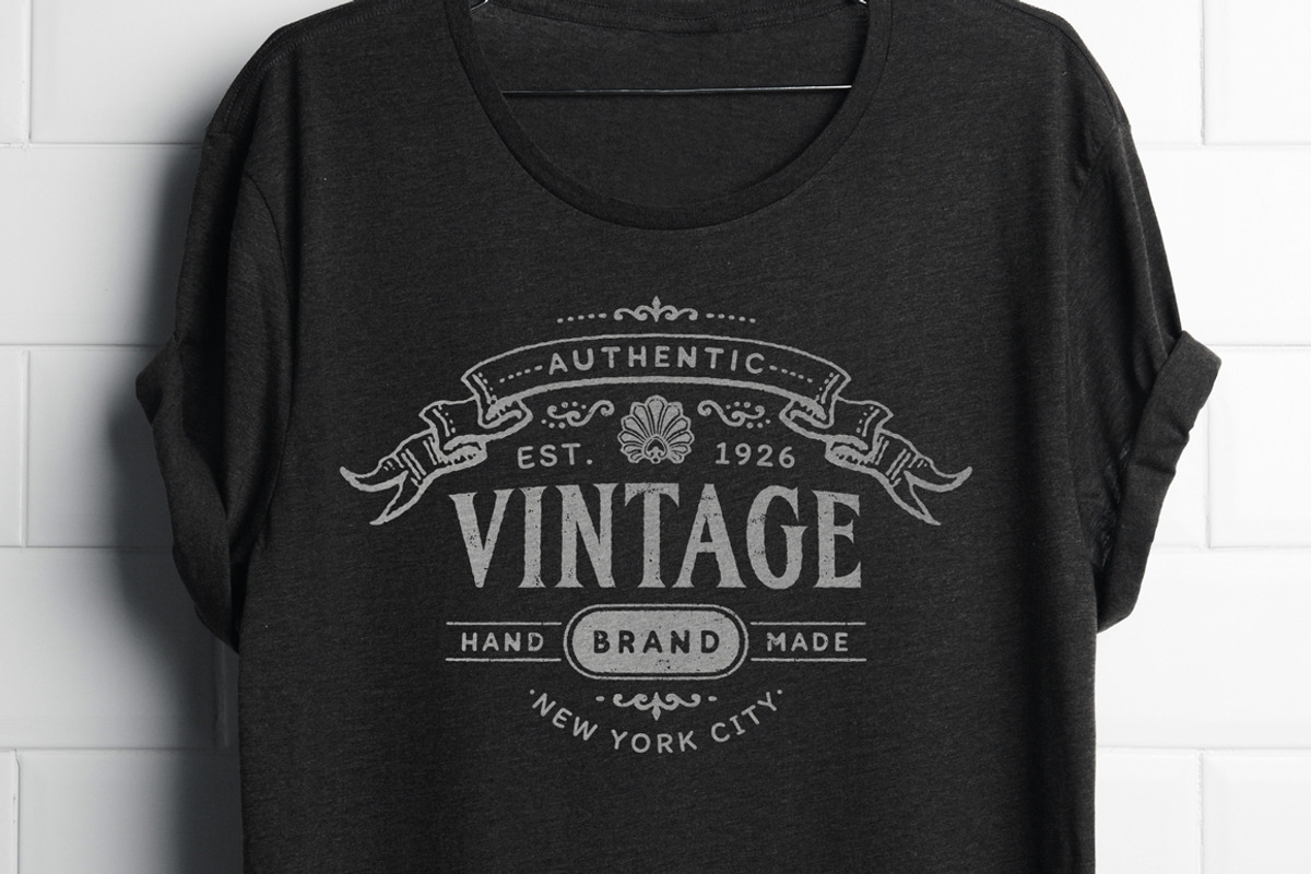 VINTAGE LOGO TEMPLATES vol 1, a Branding & Logo Template by DISTRICT 62 STUDIO (Photo 7 of 8)
