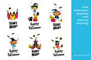Happy Halloween Stickers Collection, a Seasonal Illustration by VasilkovS (Thumbnail 7 of 9)