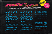 Street Punks: Retro Graffiti Font, a Handwritten Font by Wingsart Studio (Thumbnail 6 of 16)