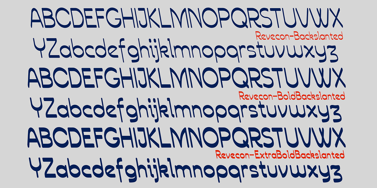 Revecon, a Font by Ingrimayne Type (Photo 8 of 10)