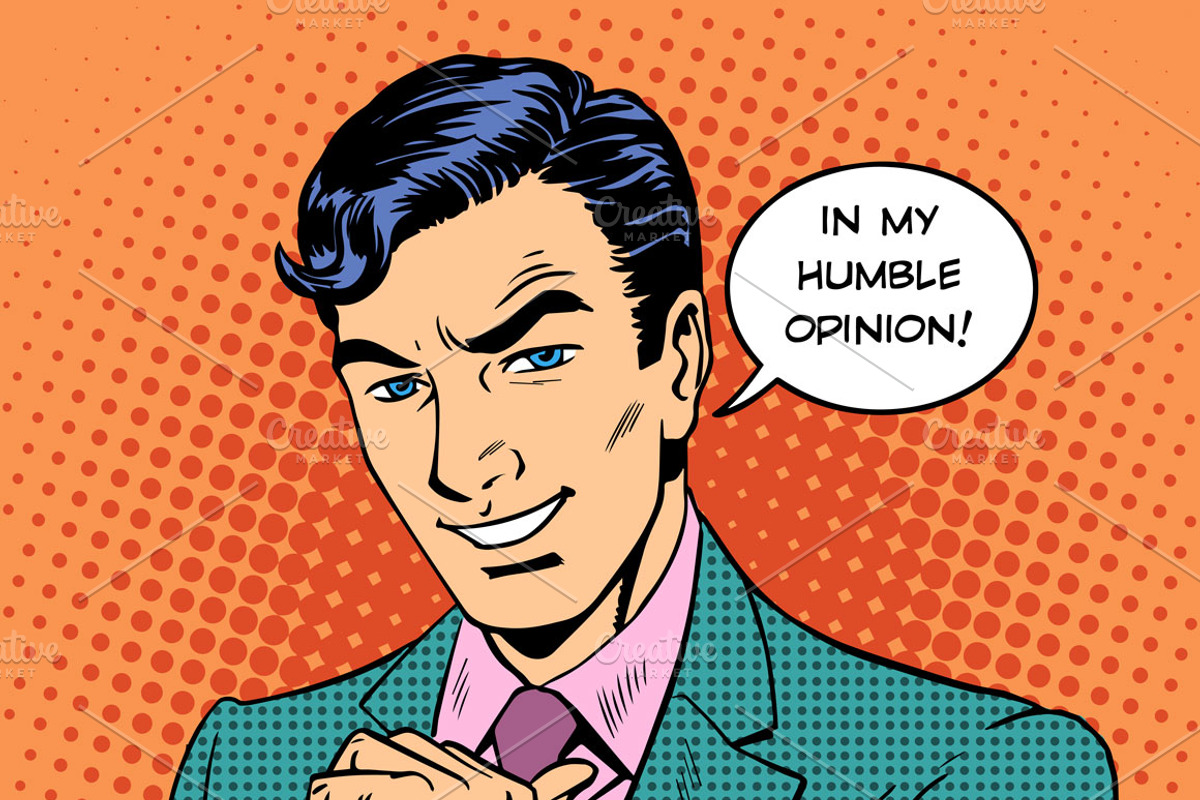 Businessman humble opinion handsome, a Work Illustration by studiostoks