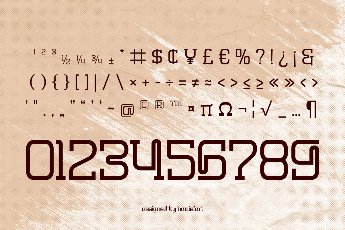 Agostia - Modern Display Font, a Slab Serif Font by haniefart (Photo 7 of 10)