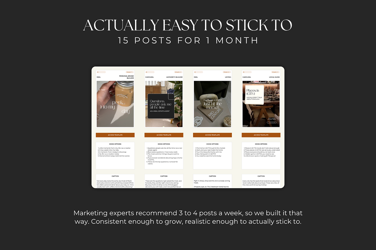Instagram Templates for Real Estate, a Social Media Template by Meraki Templates (Photo 4 of 9)