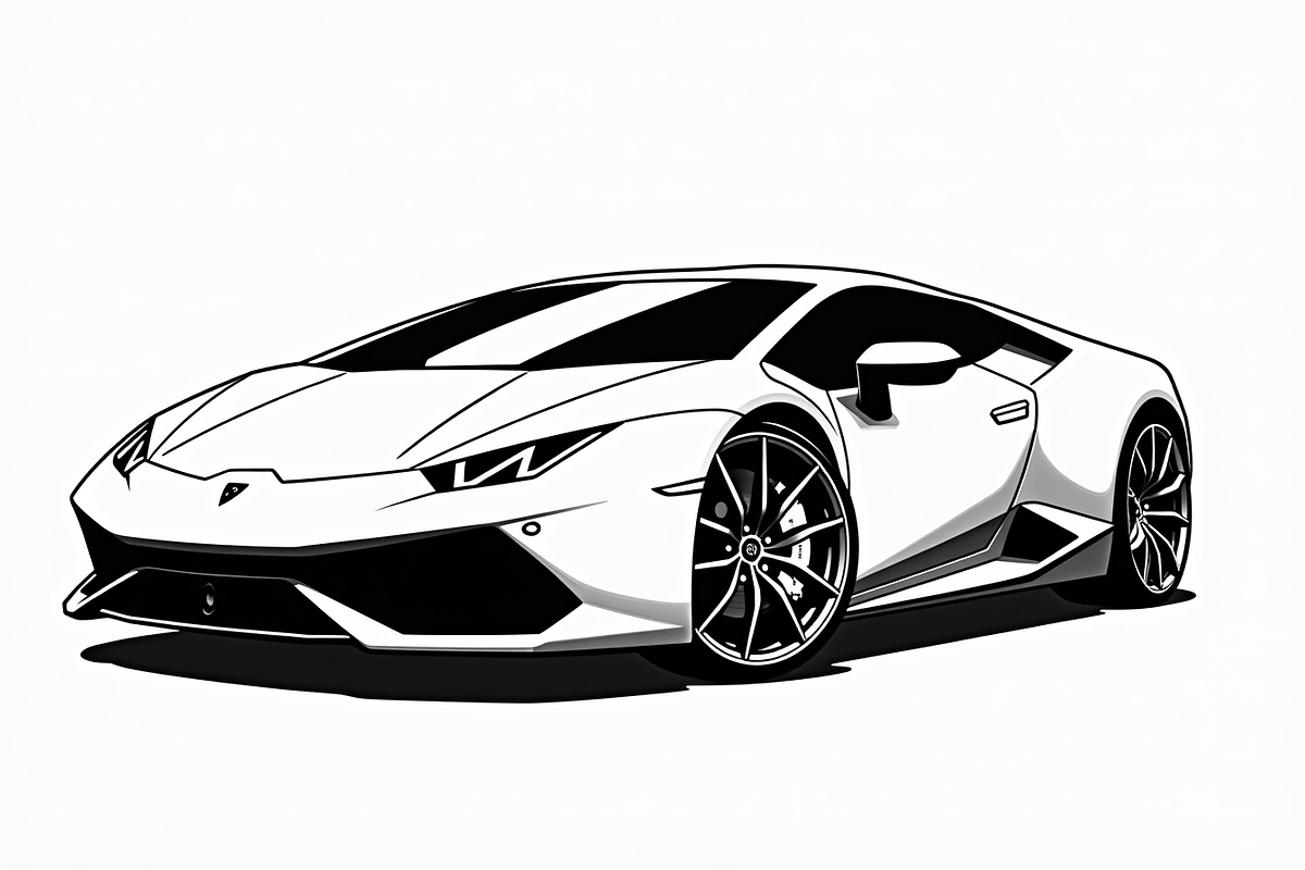 Luxury Car Clipart Vector Pack, an Illustration by BIPLOB EXPERT (Photo 4 of 9)