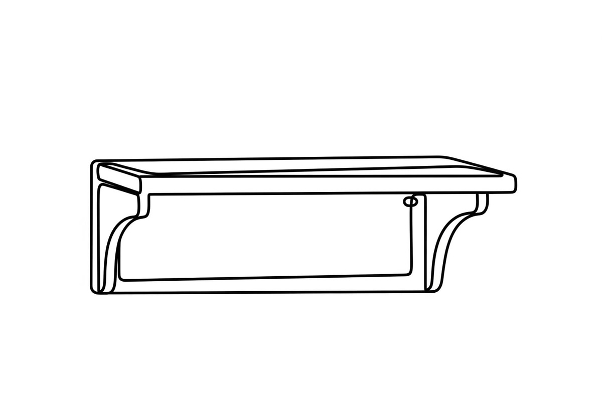 Wall Shelf Bracket Vector Bundle, an Illustration by Gaye Art (Photo 10 of 51)