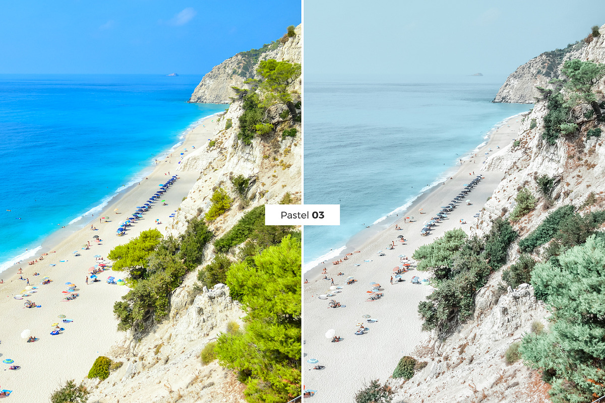4 Lightroom Presets PASTEL, an Action Add-On by Graace Studio (Photo 7 of 8)