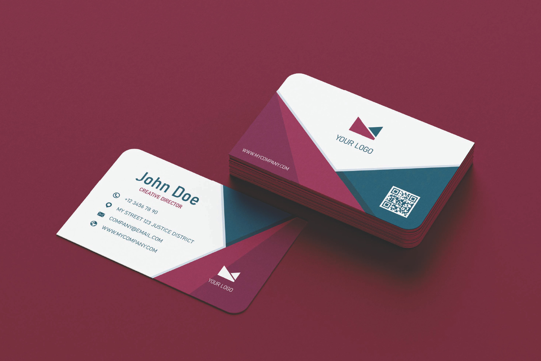 Sale business card template