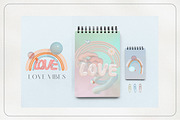 Love Vibes Gradients 3D Shapes, an Object Graphic by Cat In Colour (Thumbnail 18 of 18)