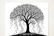 Elegant dream tree silhouette design, a Healthcare Illustration by Amazin_art (Thumbnail 44 of 49)