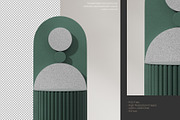 5 Podium with Transparent Background, a Background Graphic by faustudio (Thumbnail 5 of 7)