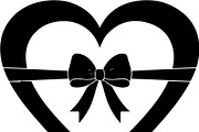 Black Heart Love Silhouette Icons Se, an Illustration by Designer_Momina (Thumbnail 14 of 18)