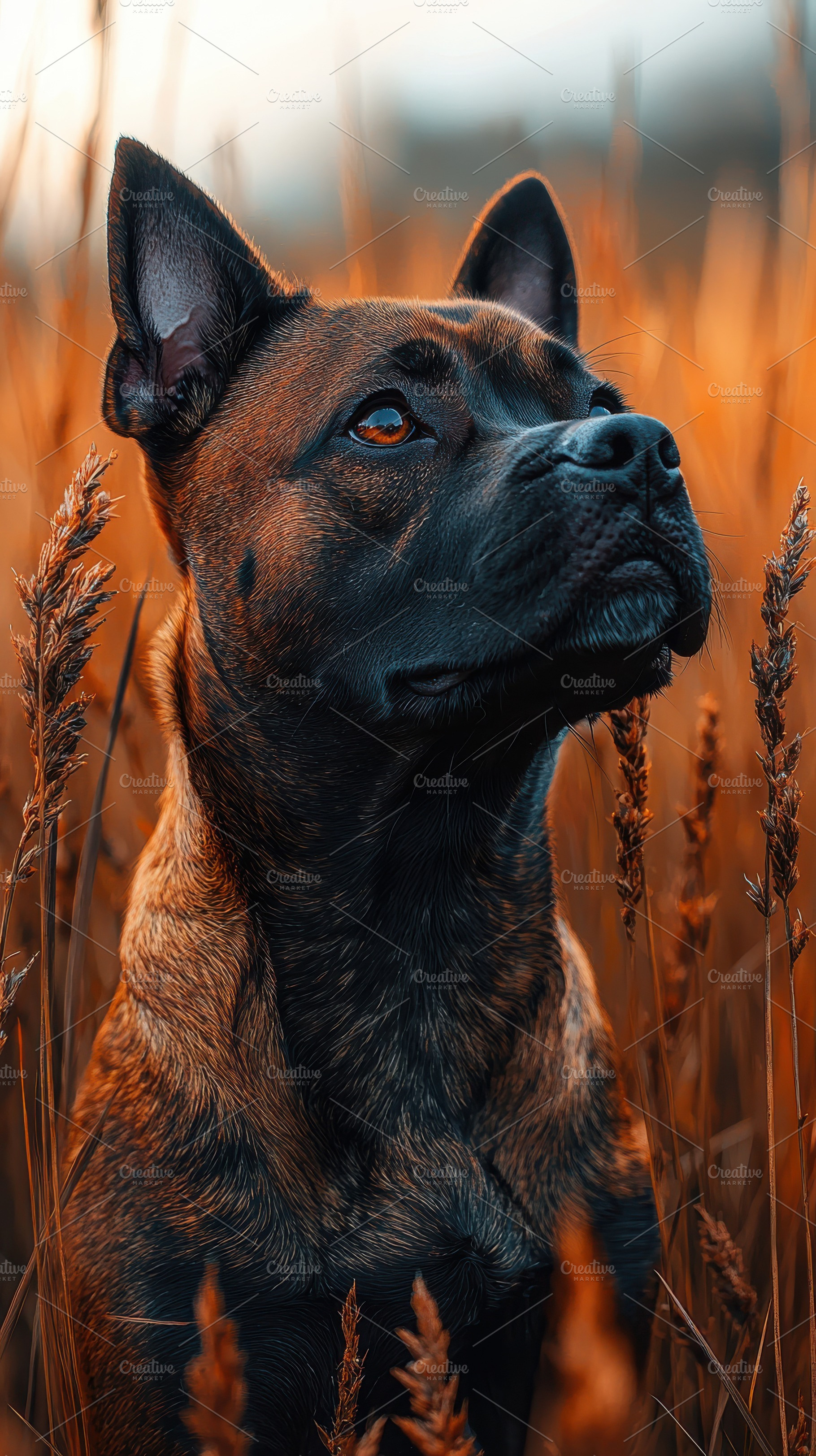 Adorable Portrait of a Cute Dog, an Animal Photo by Virgo Studio