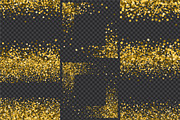 Gold stars bundle, a Pattern Graphic by ekmelica (Thumbnail 7 of 11)