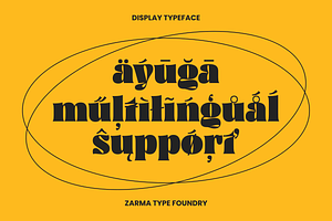 Ayuga - Psychedelic Font