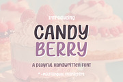 Candy Berry Mixed Notes Playful Font, a Handwritten Font by Mastilo Designs (Thumbnail 1 of 7)