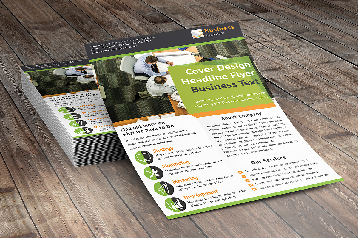 Business Flyer, a Flyer Template by themexriver (Photo 2 of 2)