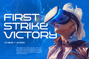 Waveon Futuristic Typeface Font, a Sans Serif Font by Catalystco Studio (Thumbnail 5 of 7)