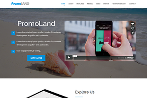 PromoLand- Multipurpose Landing Page