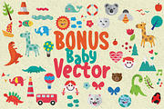 Sale ! Baby Arthara Typeface + Bonus, a Sans Serif Font by fopifopi (Thumbnail 2 of 5)