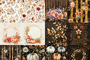 Autumn Digital Paper Pack