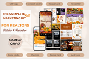 Realtor Marketing Kit Bundle, a Social Media Template by SassyCorners (Thumbnail 1 of 13)
