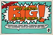 The Benoda BIG! Bundle Bundle, a Sans Serif Font by category4 (Thumbnail 1 of 12)