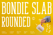 Bondie Slab Rounded, a Slab Serif Font by Craft Supply Co. (Thumbnail 1 of 8)