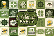 Irish St. Patricks Day huge pack!, a Decorative Illustration by Noka Studio (Thumbnail 2 of 5)