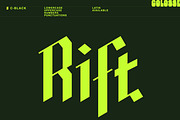 c-black display type, a Blackletter Font by Colosse Foundry (Thumbnail 5 of 8)