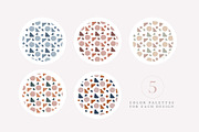 Watercolor Seamless Patterns, a Pattern Graphic by Basia Stryjecka (Thumbnail 7 of 15)