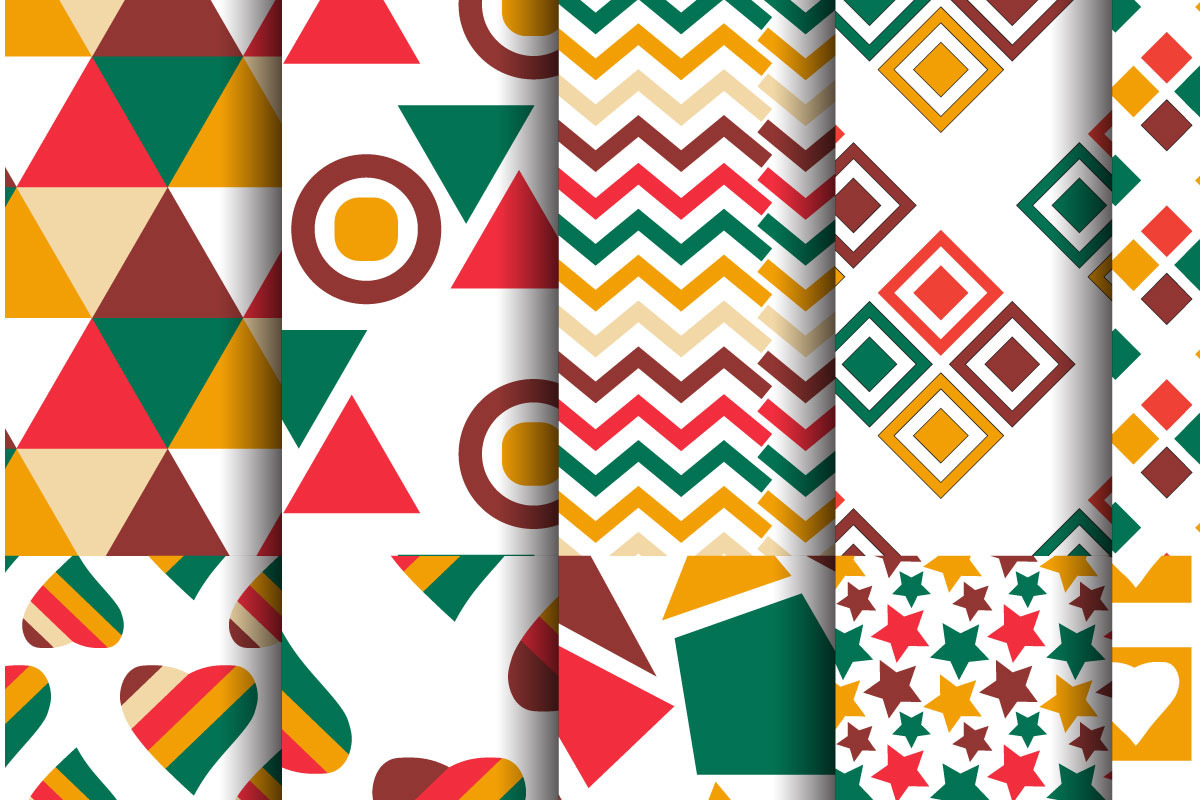 Black History Month Digital Papers, a Pattern Graphic by ElimesherStudio (Photo 3 of 3)