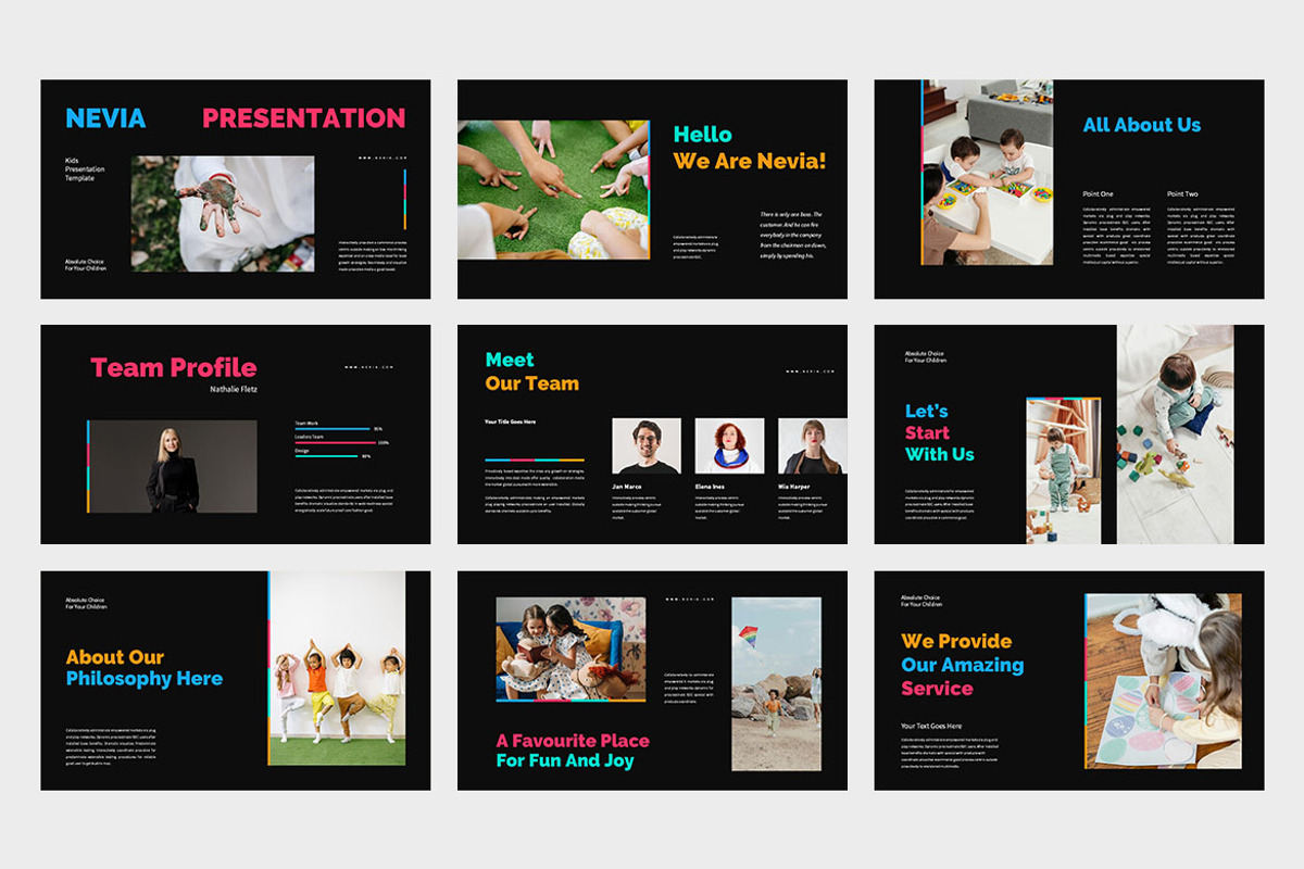 Nevia : Kids Google Slides, a Presentation Template by Punkl Camp (Photo 6 of 9)
