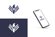 Silhouette Eagle Logo Design, a Branding & Logo Template by Artnivora.Std (Thumbnail 2 of 4)