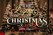 Legend of Christmas, a Serif Font by Larin Type Co. (Thumbnail 1 of 15)